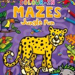 Award Junior Art Colour-in Mazes Jungle Fun