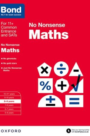 Oxford BOND No Nonsense Maths 8-9 YEARS