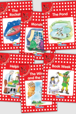 Jolly Learning Jolly Phonics Readers, General Fiction, Red Level (pack of 6)