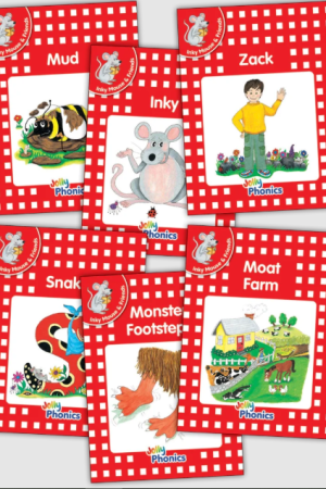 Jolly Learning Jolly Phonics Readers, Inky & Friends, Red Level (pack of 6)