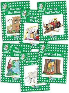 Jolly Learning   Jolly Phonics Readers, General Fiction, Green Level (pack of 6)
