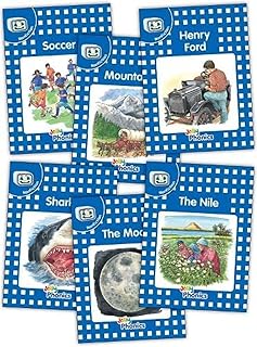 Jolly Learning   Jolly Phonics Readers, Nonfiction, Blue Level (pack of 6)