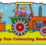 Award My Fun Colouring Book Tractor