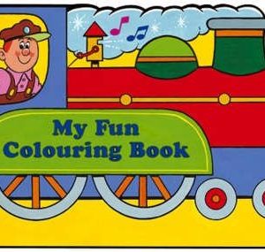 Award My Fun Colouring Book Train