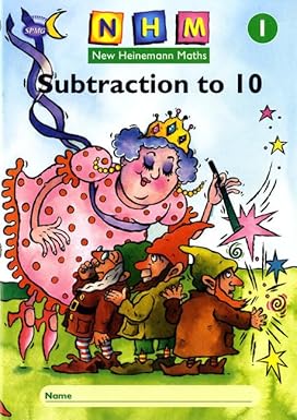 Pearson UK Subtraction to 10 Activity Book