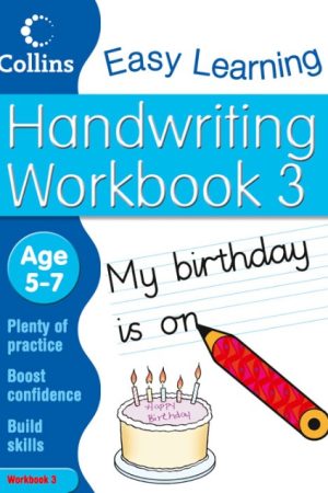 Easy Learning Handwriting Age 5-7 Workbook 3