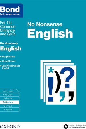 BOND NO NONSENSE ENGLISH 7-8 YEARS