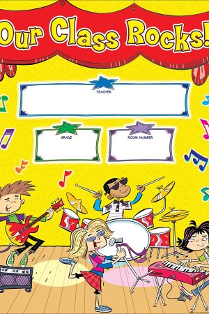 School Rocks! Welcome Chart