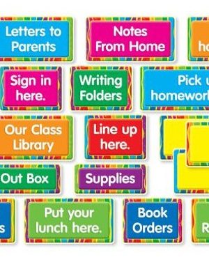 Classroom Management Signs (30 pieces)