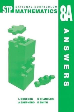 STP National Curriculum Mathematics Answer Book 8A