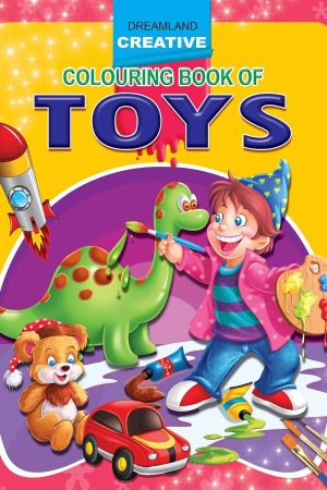 Creative Colouring Book - Toys