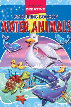 Creative Colouring Book - Water Animals