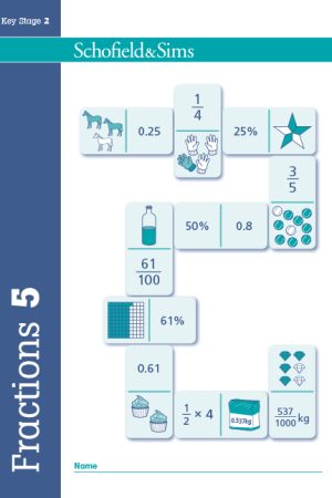 Fractions, Decimals and Percentages Book 5