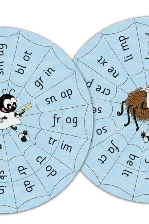 Jolly Phonics Blends Wheels (pack of 10 wheels)*