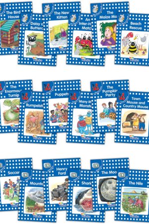 Jolly Phonics Readers, Complete Set Blue Level  (pack of 18)