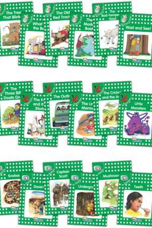 Jolly Phonics Readers, Complete Set Green Level (pack of 18)