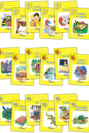 Jolly Phonics Readers, Complete Set  Yellow Level (pack of 18)