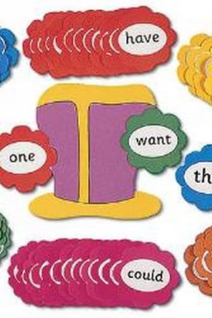 Jolly Phonics Tricky Word Wall Flowers *