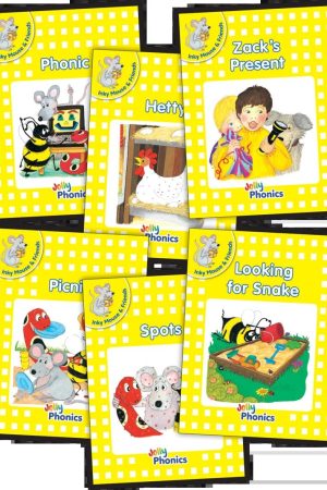 Jolly Phonics Readers, Inky & Friends, Yellow Level (pack of 6)
