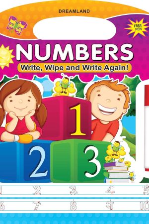 Write and Wipe Book - Numbers